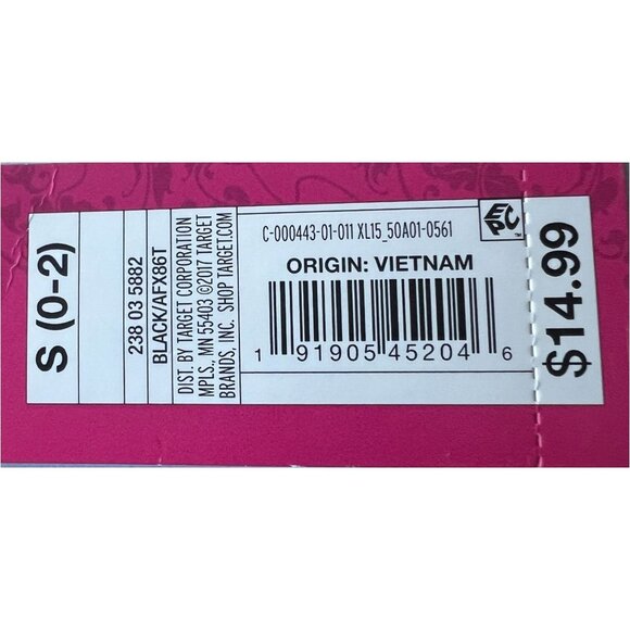 Xhilaration Bundle Juniors Bikini Top Army Green & Black Size XS/S - Picture 10 of 10